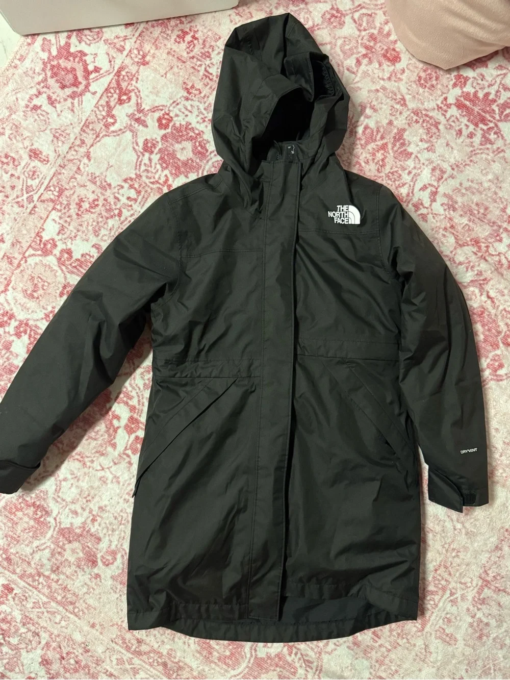 The North Face Black Hooded Waterproof Anorak